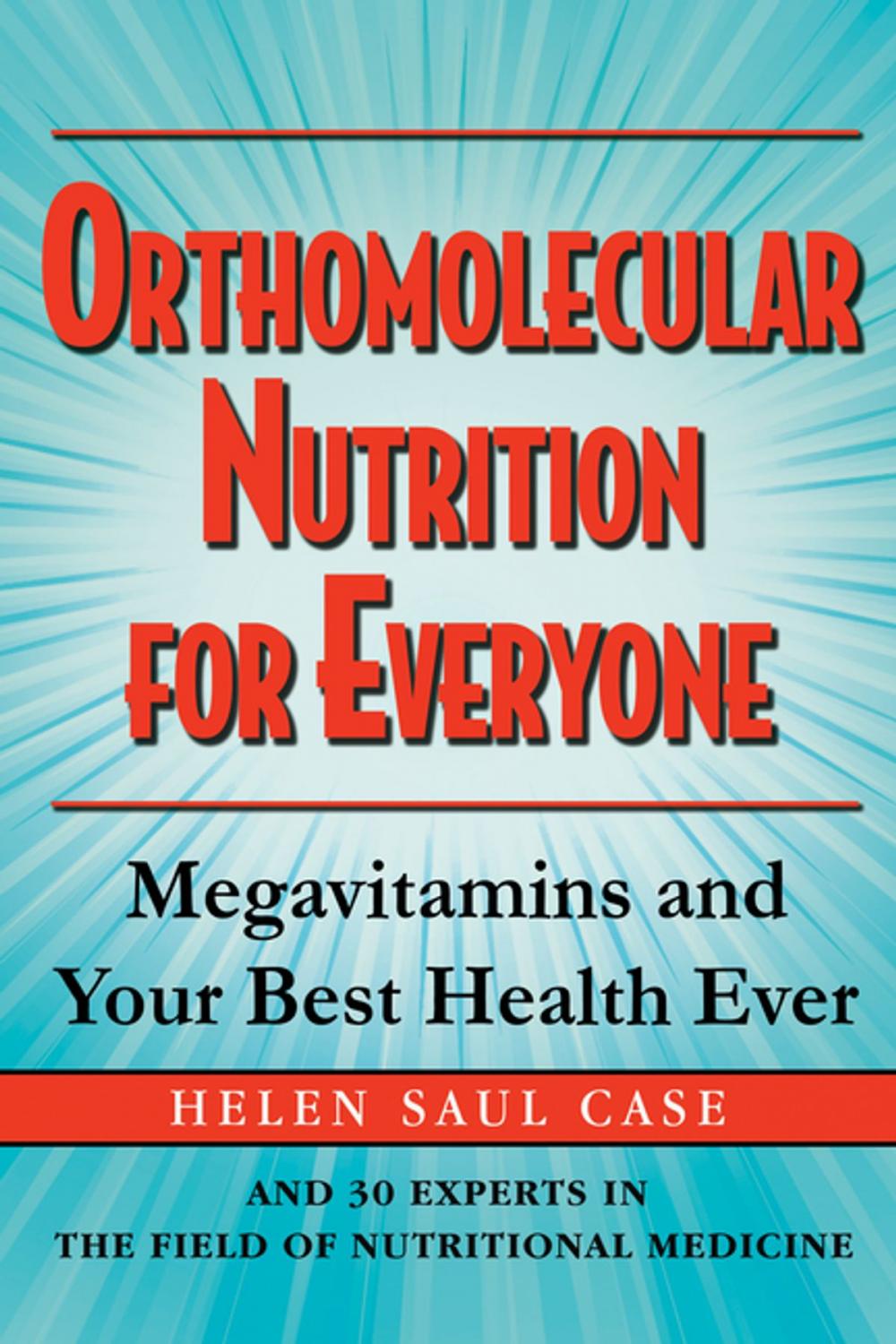 Big bigCover of Orthomolecular Nutrition for Everyone
