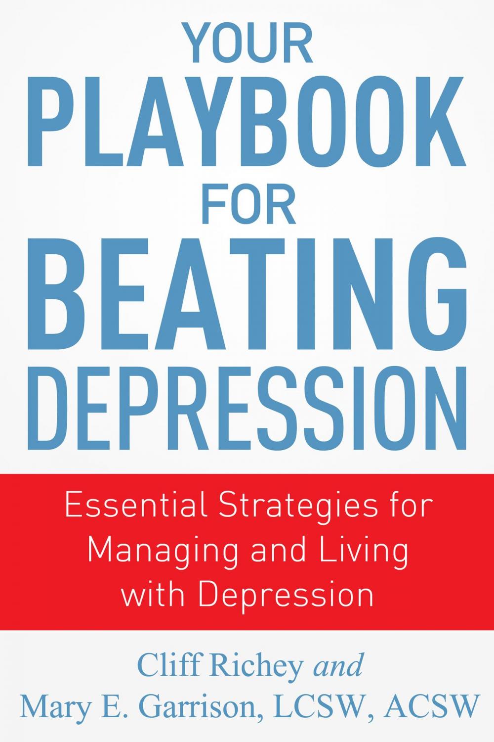 Big bigCover of Your Playbook for Beating Depression