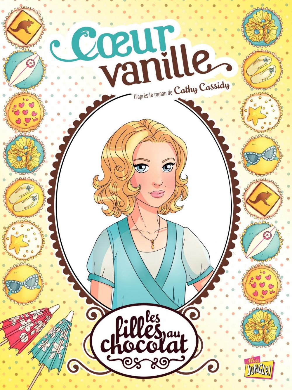 Big bigCover of Les filles au chocolat - Tome 5 - Coeur Vanille
