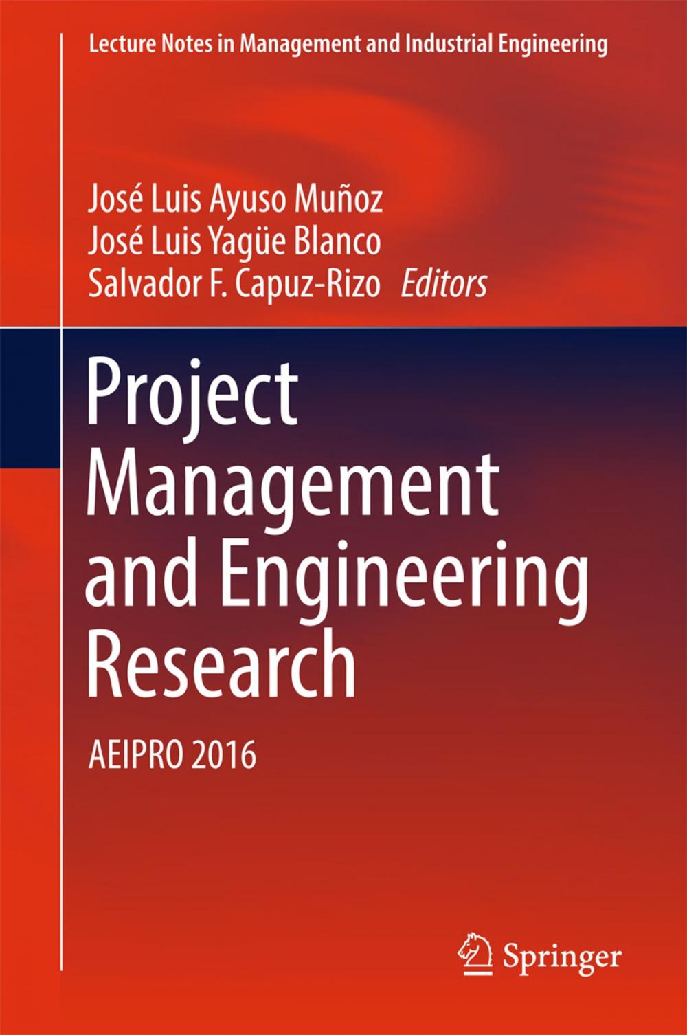 Big bigCover of Project Management and Engineering Research