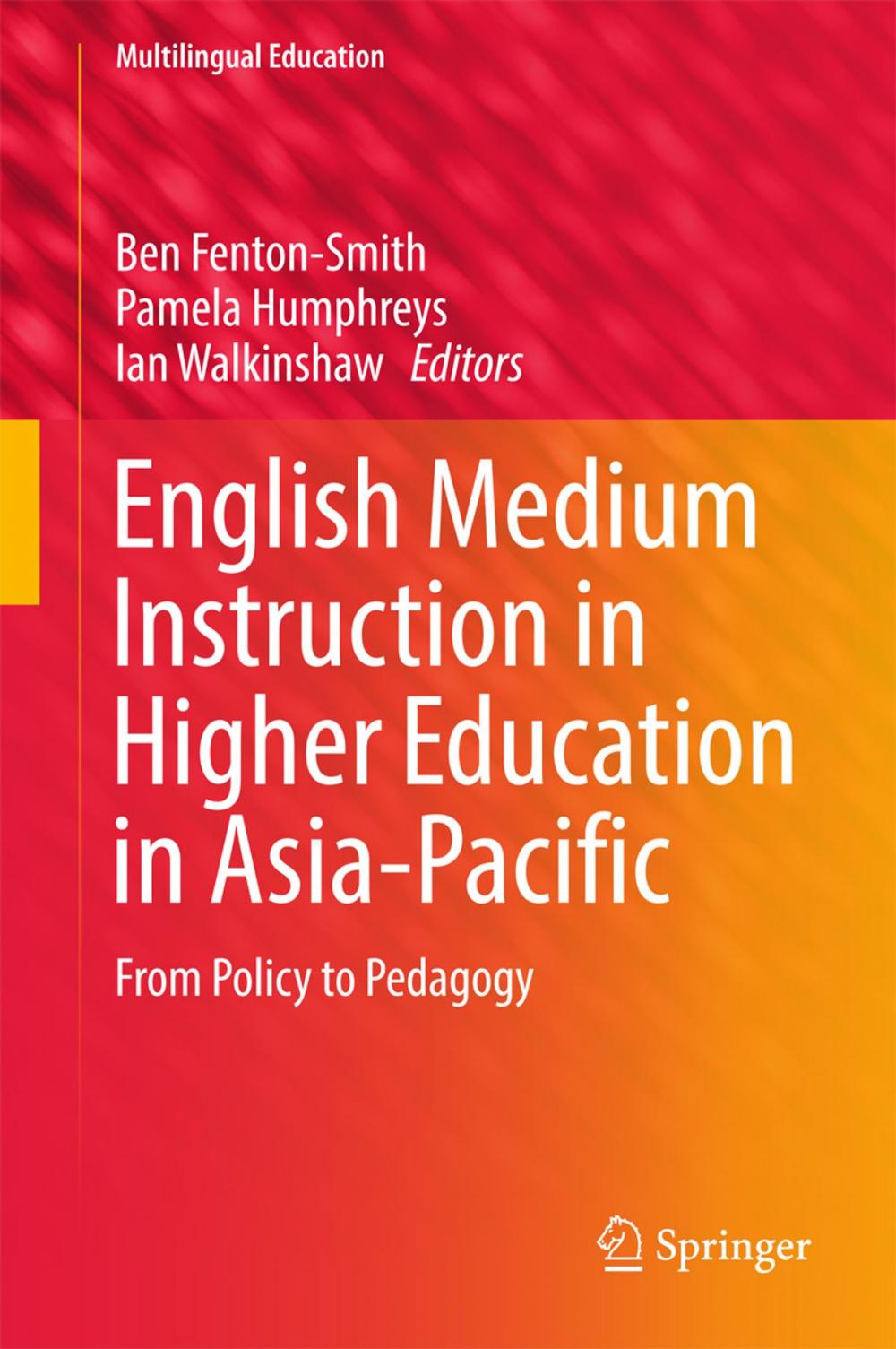 Big bigCover of English Medium Instruction in Higher Education in Asia-Pacific