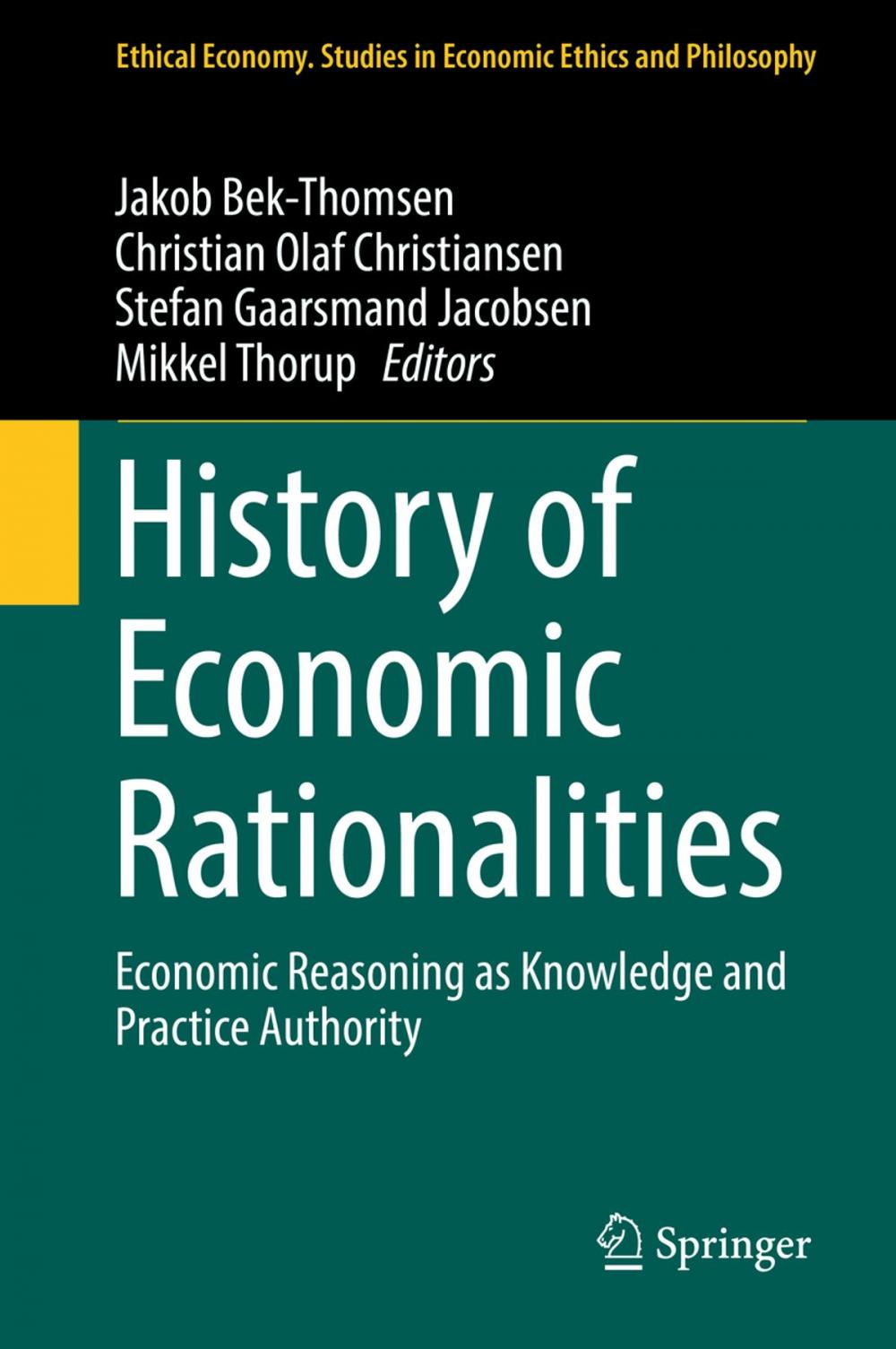 Big bigCover of History of Economic Rationalities