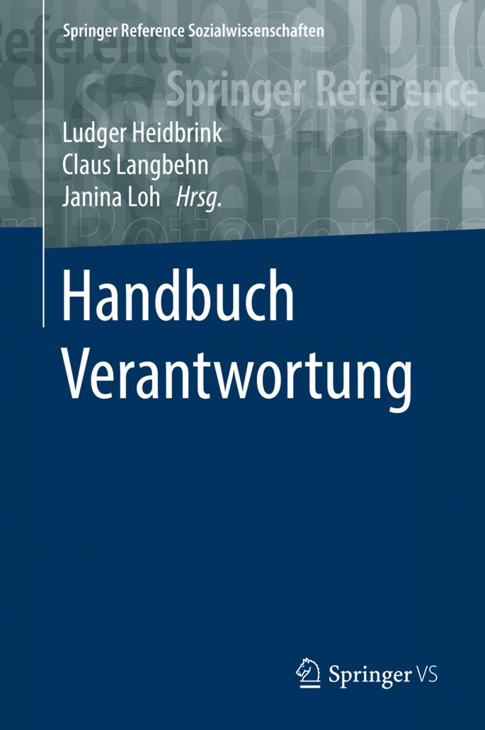 Big bigCover of Handbuch Verantwortung