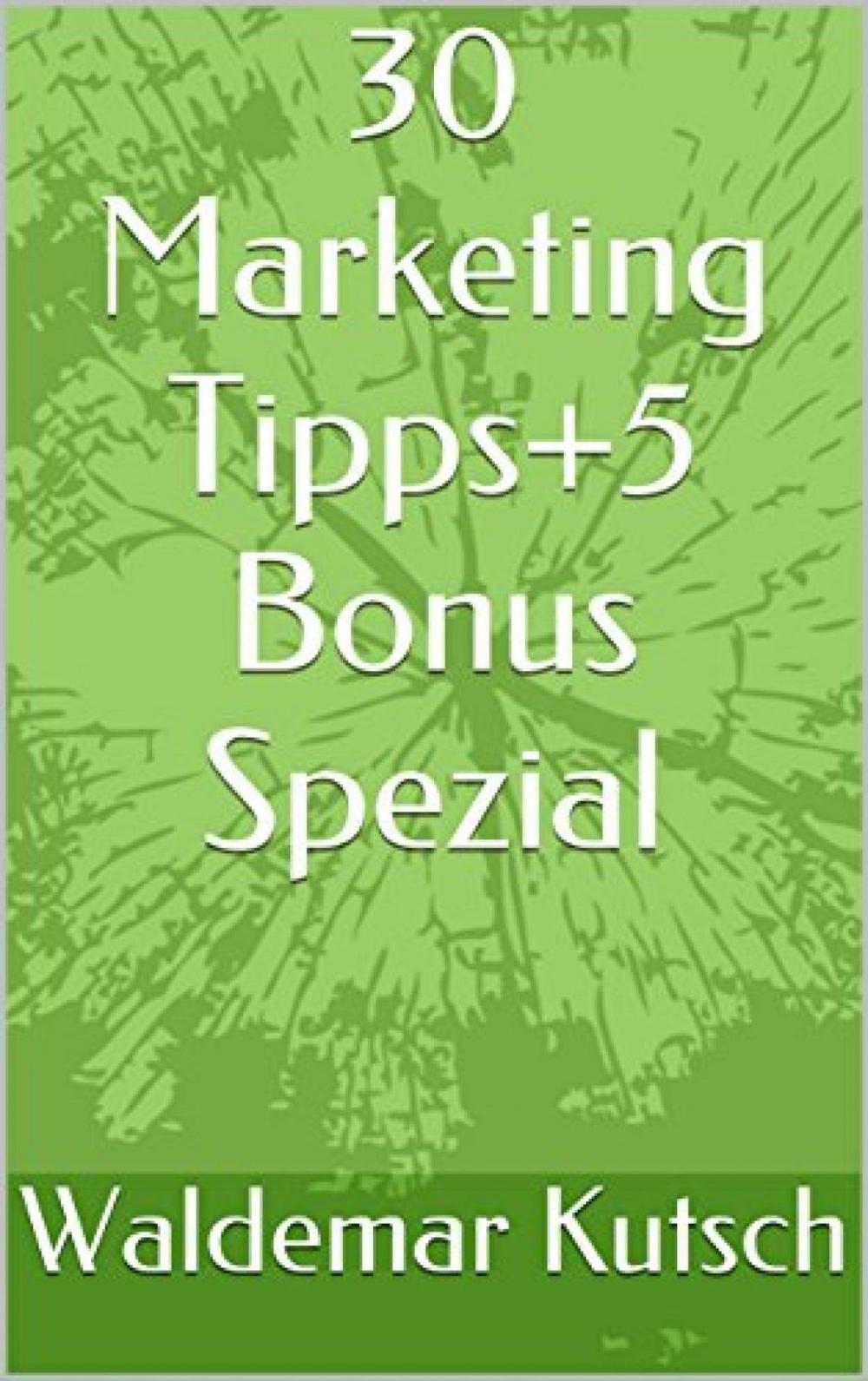 Big bigCover of 30 Marketing Tipps+5 Bonus Spezial