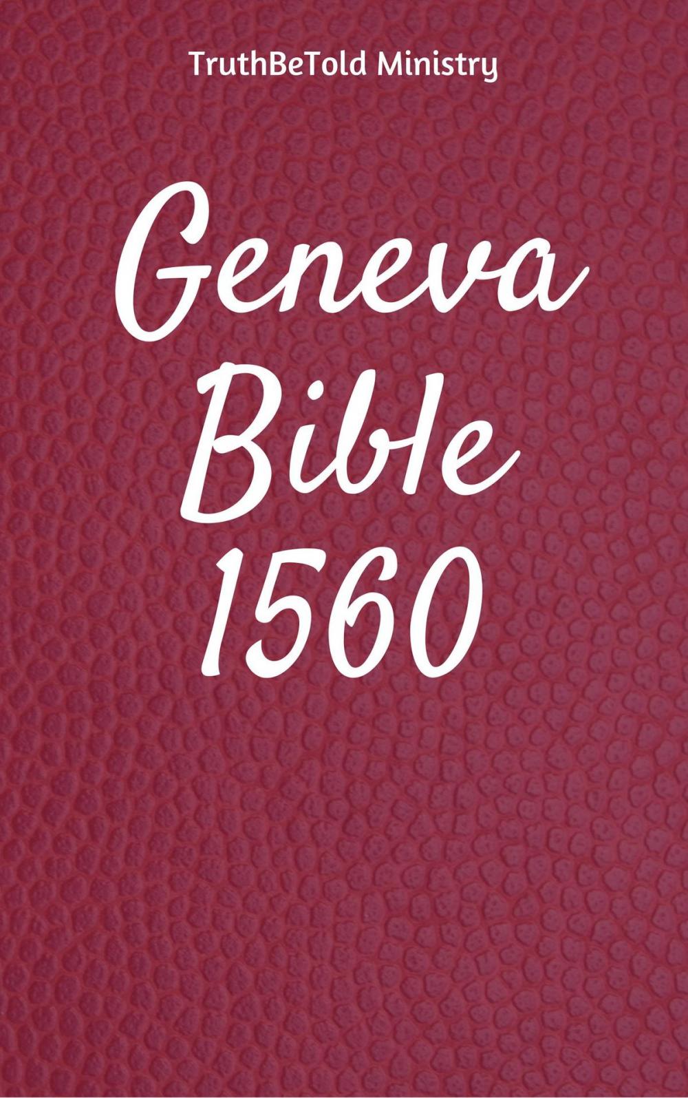 Big bigCover of Geneva Bible 1560