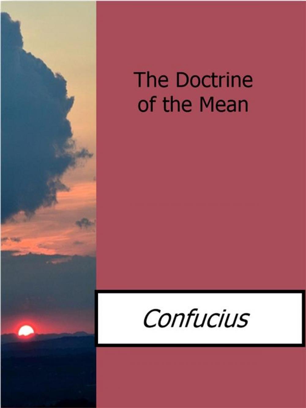 Big bigCover of The Doctrine of the Mean