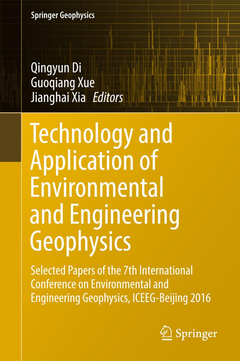 Big bigCover of Technology and Application of Environmental and Engineering Geophysics