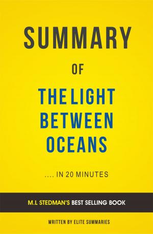 Cover of the book Summary of The Light Between Oceans: by M.L Stedman | Includes Analysis by Mary K. Levenstein
