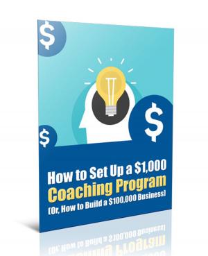 Cover of the book How to Set Up a $1,000 Coaching Program by Patrice Williams Marks