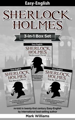 Book cover of Sherlock Holmes re-told in twenty-first century Easy-English 3-in-1 Box Set