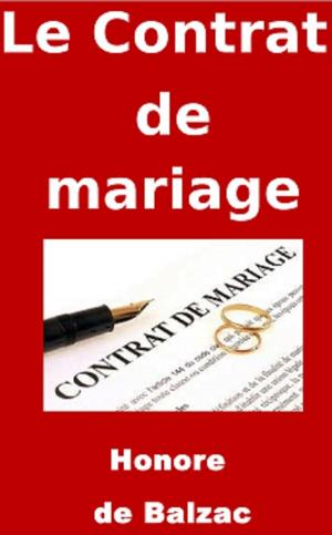 Cover of Le Contrat de mariage