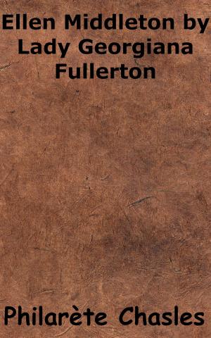 Cover of the book Ellen Middleton by Lady Georgiana Fullerton by Alfred Fouillée