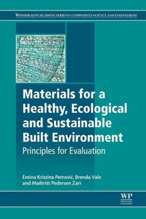 Book cover of Materials for a Healthy, Ecological and Sustainable Built Environment