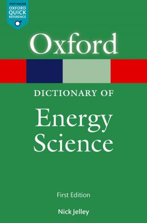 Cover of the book A Dictionary of Energy Science by Simon Gleeson, Randall Guynn