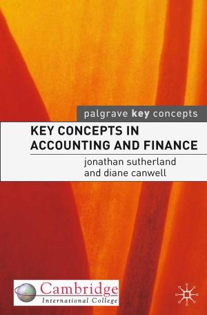 Cover of the book Key Concepts in Accounting and Finance by Terence O'Sullivan