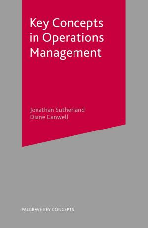Cover of the book Key Concepts in Operations Management by Neil Thompson