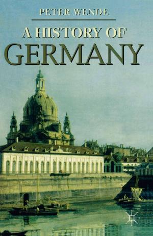 Cover of the book History of Germany by Peter Kramer