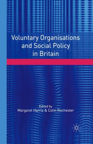 Cover of the book Voluntary Organisations and Social Policy in Britain by Miriam Eatchel, Don Browne
