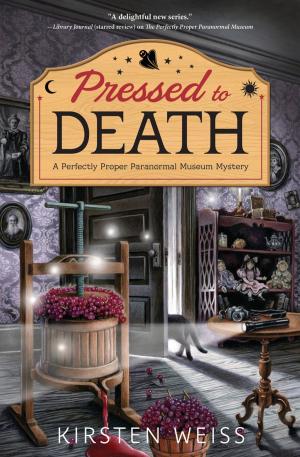 Cover of the book Pressed to Death by Amanda McCabe, w/a Amanda Carmack