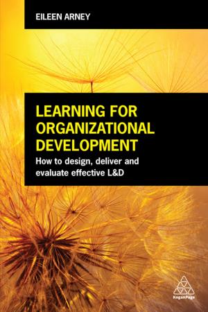 Cover of the book Learning for Organizational Development by Melanie Franklin