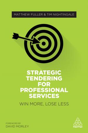 Book cover of Strategic Tendering for Professional Services