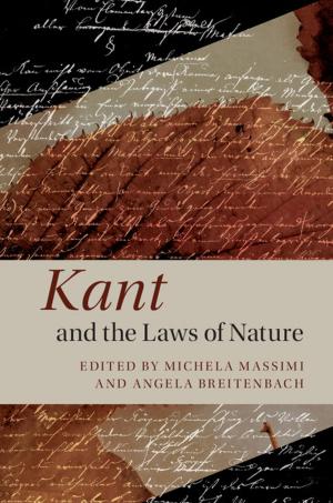 Cover of the book Kant and the Laws of Nature by Layna Mosley