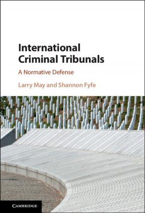 Cover of the book International Criminal Tribunals by Tristram D. Wyatt