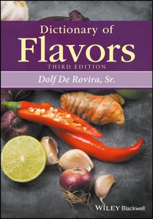 Cover of the book Dictionary of Flavors by David Raeburn
