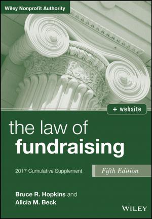 Cover of the book The Law of Fundraising, 2017 Cumulative Supplement by Jason Born