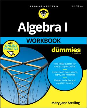 Cover of the book Algebra I Workbook For Dummies by Carmen V. Sciortino Jr.