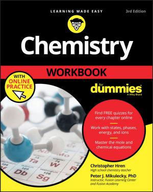 Cover of the book Chemistry Workbook For Dummies by Kevin Hogan