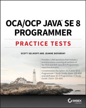 Cover of the book OCA / OCP Java SE 8 Programmer Practice Tests by Michael Dudbridge