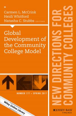 Cover of the book Global Development of the Community College Model by Dieter Holzner, Karsten Holzner