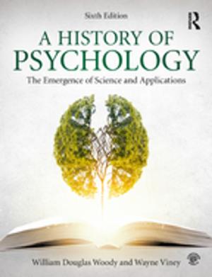 Cover of the book A History of Psychology by Rie Makita, Tadasu Tsuruta