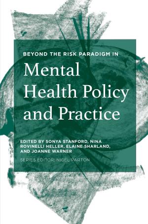 Cover of the book Beyond the Risk Paradigm in Mental Health Policy and Practice by Les Oakshott