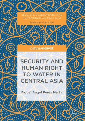 Cover of the book Security and Human Right to Water in Central Asia by Pilar Melero