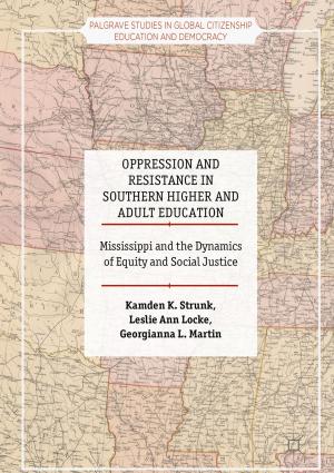 Book cover of Oppression and Resistance in Southern Higher and Adult Education