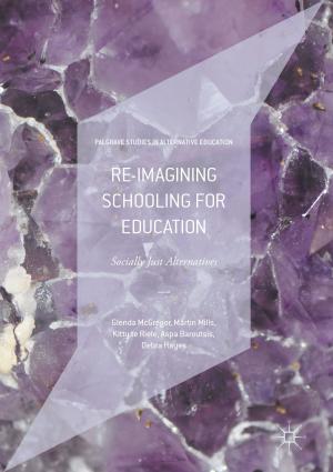Book cover of Re-imagining Schooling for Education