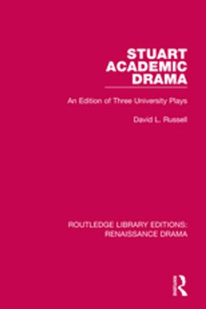 Cover of the book Stuart Academic Drama by 