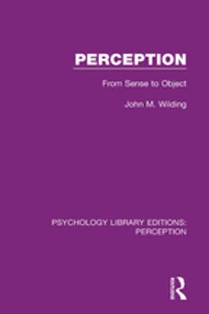 Cover of the book Perception by Anthony N. Penna