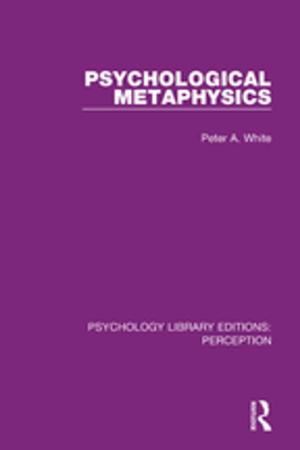 Cover of the book Psychological Metaphysics by Rebecca A. Martusewicz, Jeff Edmundson, John Lupinacci