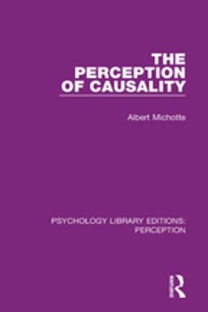 Cover of the book The Perception of Causality by Nicole PIERRET