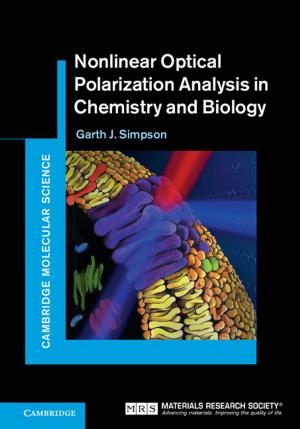Cover of the book Nonlinear Optical Polarization Analysis in Chemistry and Biology by 