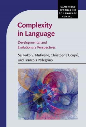 Cover of the book Complexity in Language by Bryan S. Turner