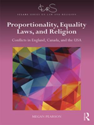 bigCover of the book Proportionality, Equality Laws, and Religion by 