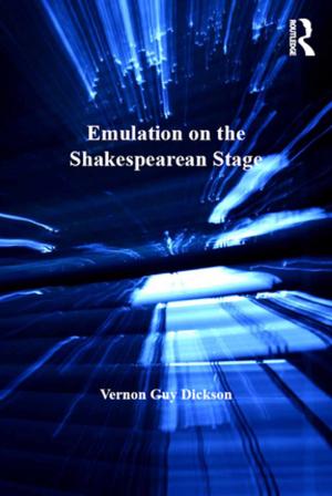 Cover of the book Emulation on the Shakespearean Stage by Adam Simpson