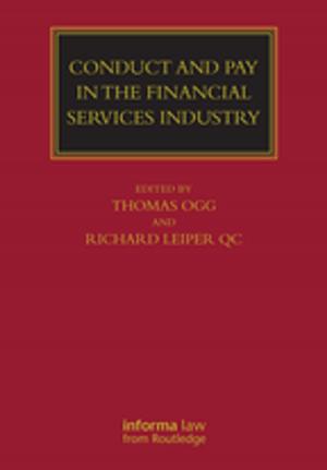 Cover of the book Conduct and Pay in the Financial Services Industry by Dieter Mehl