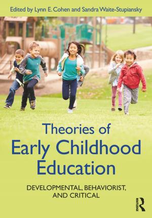 Cover of the book Theories of Early Childhood Education by Chris Jackson, Eleanor Baggott, Mark Bernard, Ruth Clutterbuck, Diane Ryles, Erin Turner