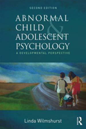Cover of the book Abnormal Child and Adolescent Psychology by Rom Harré, David Clarke, Nicola De Carlo