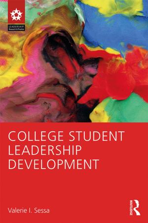 Cover of the book College Student Leadership Development by Thomas Boysen Anker